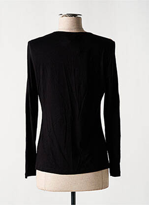 Tricou mâneci lungi mâneci lungi negru GUY DUBOUIS femeie