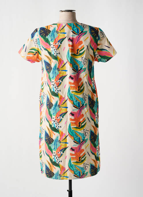 Rochie midi bej GUY DUBOUIS femeie