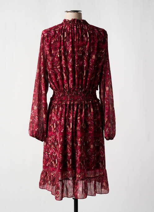 Rochie midi roșu COULEURS DU TEMPS femeie