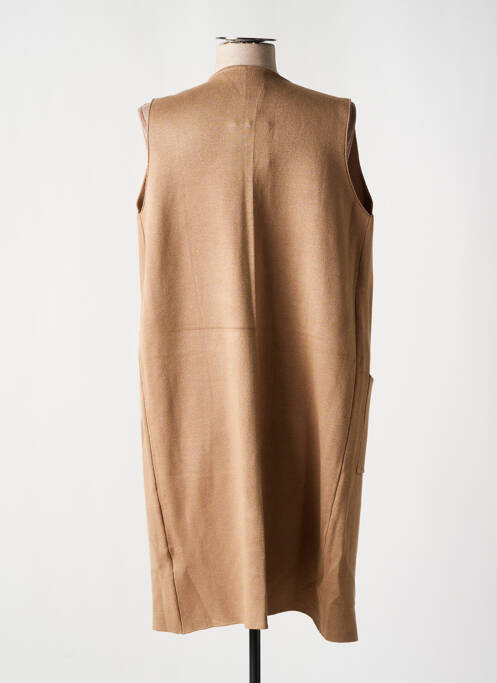 Vestă fără mâneci maro WNT COLLECTION femeie