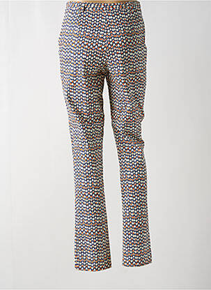 Pantalon slim buzunare albastru GUY DUBOUIS femeie