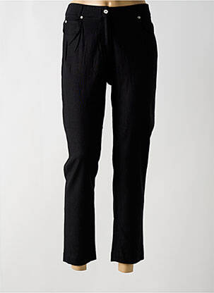 Pantalon slim talie elastică negru GUY DUBOUIS femeie