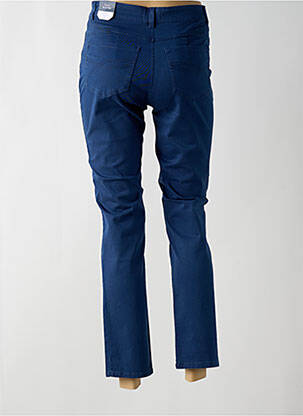 Pantalon 7/8 închidere cu fermoar sub clapetă cu nasturi albastru ESPRIT DE LA MER femeie