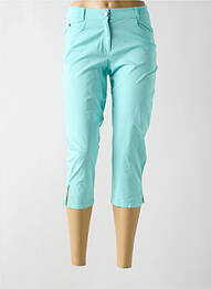 Pantalon trei sferturi buzunare albastru GUY DUBOUIS femme
