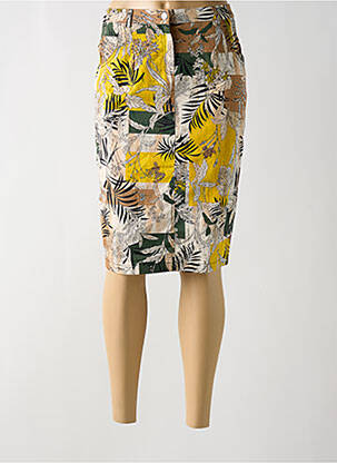 Fustă midi galben MERI & ESCA femeie