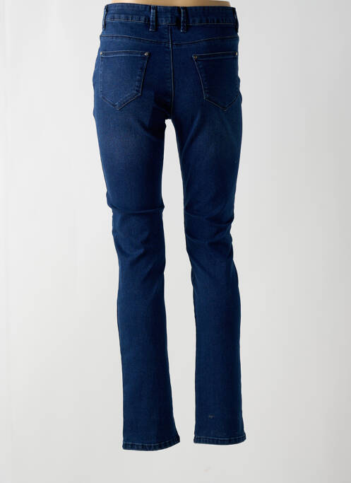 Blugi cu croială slim albastru MERI & ESCA femeie