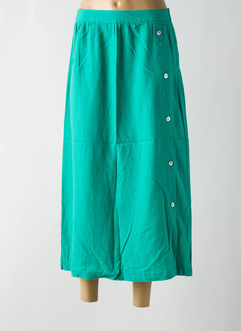 Fustă midi verde ÉTYMOLOGIE femeie