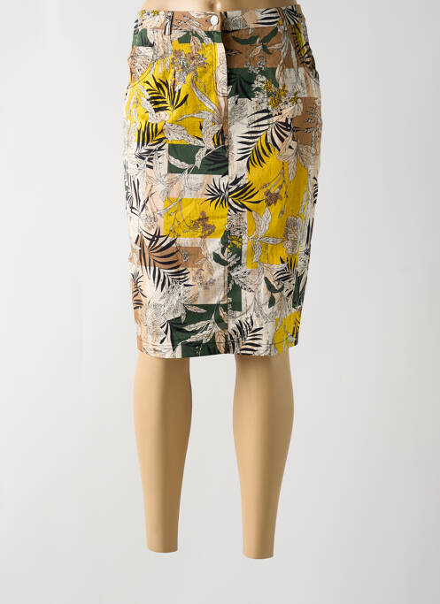 Fustă midi galben MERI & ESCA femeie