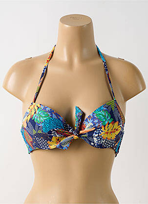 Sutien de costum de baie albastru COLLINE femeie