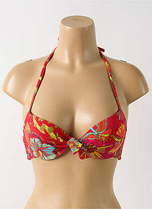 Sutien de costum de baie roșu COLLINE femeie
