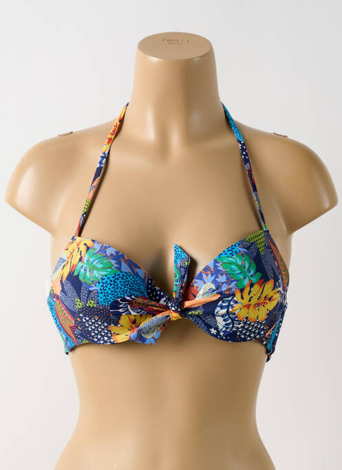 Sutien de costum de baie albastru COLLINE femeie