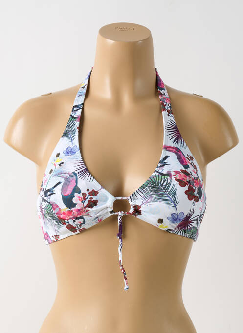 Sutien de costum de baie alb CBK femeie