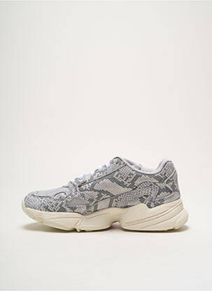 Adidași material neted toc de 4 la 6 cm gri ADIDAS femeie