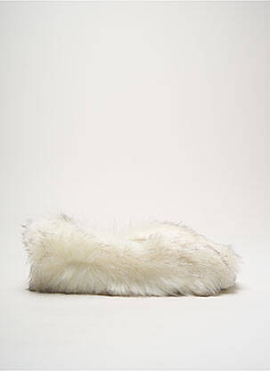 Papuci/Pantofi de casă alb VICTORIA femeie