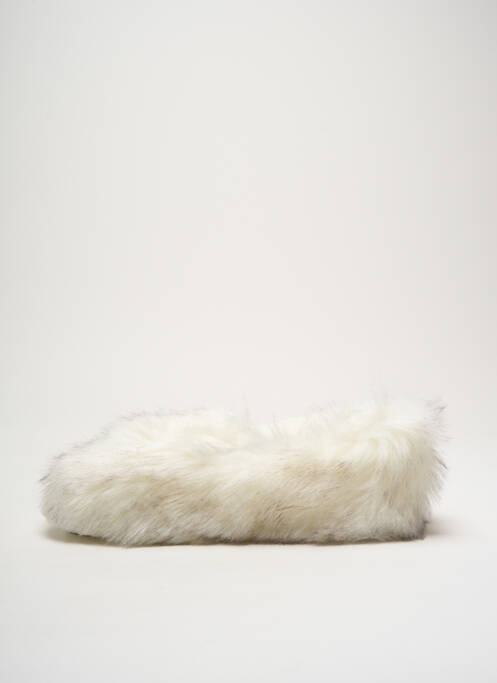 Papuci/Pantofi de casă alb VICTORIA femeie