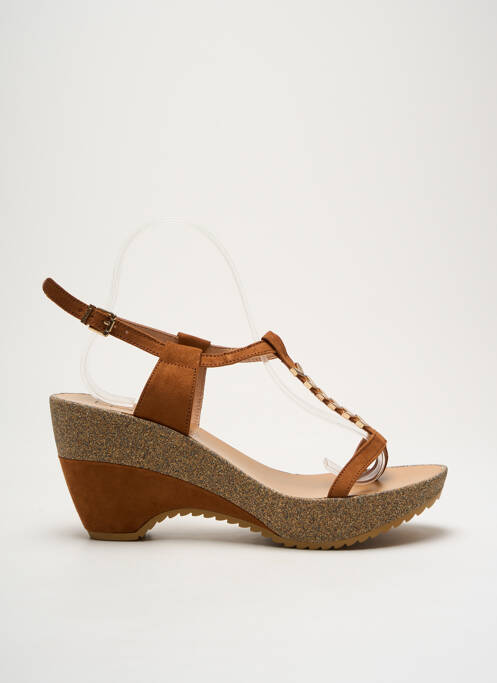 Șlapi maro LPB femeie