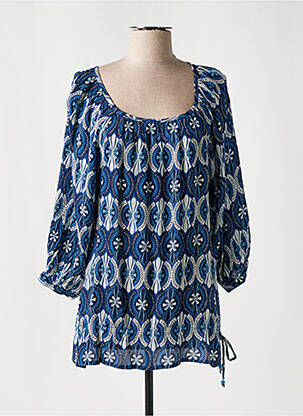 Tunică mâneci lungi albastru L'ATELIER D'ANNA femeie