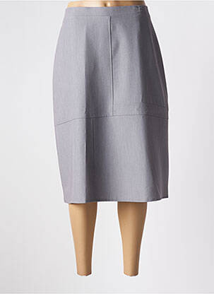 Fustă lungă gri GRIFFON femeie