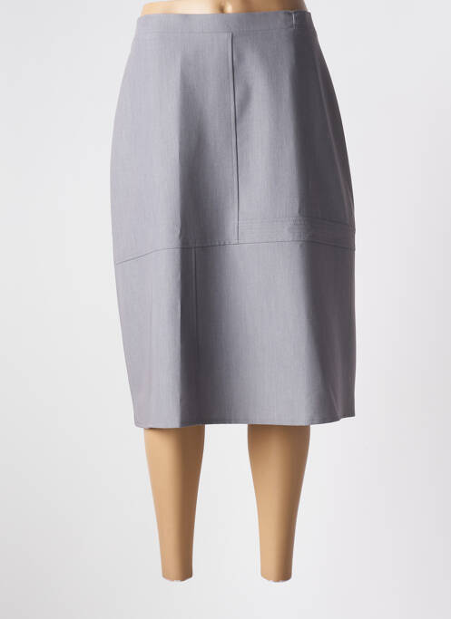 Fustă lungă gri GRIFFON femeie