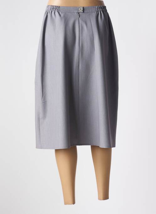 Fustă lungă gri GRIFFON femeie