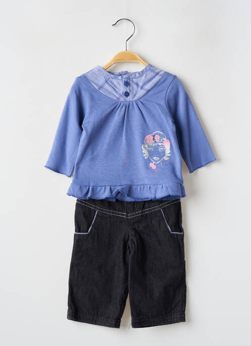 Set pantaloni albastru MINI POUCE fată