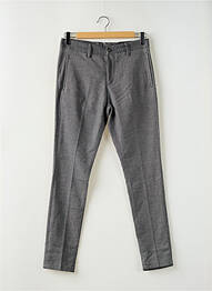 Pantalon slim elasticitate mărime normală gri BRUCE & BUTLER  homme
