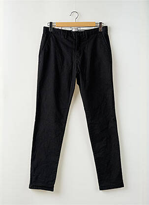 Pantalon chino elasticitate mărime normală negru JACK & JONES bărbat