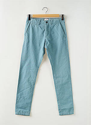 Pantalon chino țesătură poplin mărime normală albastru JACK & JONES bărbat