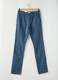 Pantalon chino elasticitate mărime normală albastru JACK & JONES bărbat