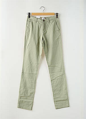 Pantalon chino elasticitate mărime normală verde deschis JACK & JONES bărbat