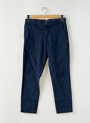 Pantalon chino elasticitate mărime normală albastru JACK & JONES bărbat