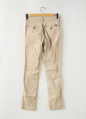 Pantalon chino elasticitate mărime normală bej JACK & JONES bărbat