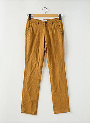Pantalon chino elasticitate mărime normală bej închis JACK & JONES bărbat