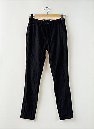 Pantalon slim talie cu cleme mărime normală negru LYLE & SCOTT bărbat