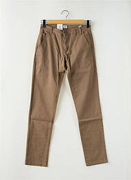 Pantalon chino elasticitate mărime normală maro SHINE ORIGINAL homme