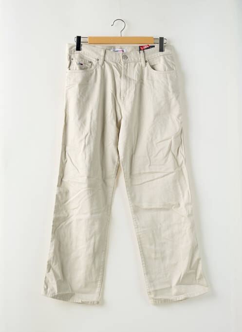 Blugi cu croială largă bej TOMMY HILFIGER bărbat