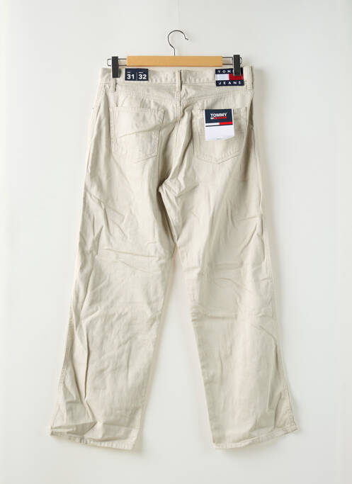 Blugi cu croială largă bej TOMMY HILFIGER bărbat