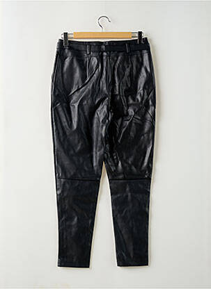 Pantalon 7/8 talie înaltă talie înaltă negru MEXX femeie