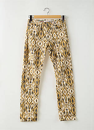 Blugi cu croială slim bej PLEASE femeie