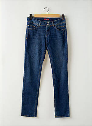 Blugi cu croială slim albastru S.OLIVER femeie