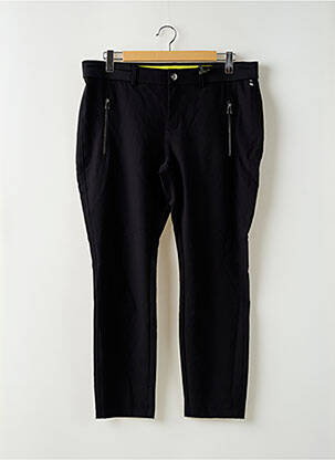 Pantalon drept elasticitate mărime normală negru STREET ONE femeie