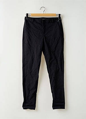 Pantalon chino țesătură poplin mărime normală negru VERO MODA femeie