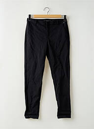 Pantalon chino țesătură poplin mărime normală negru VERO MODA femme