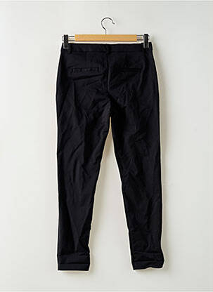 Pantalon chino țesătură poplin mărime normală negru VERO MODA femeie