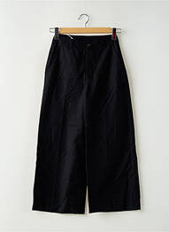 Pantalon 7/8 talie înaltă talie înaltă negru YUGEN femeie