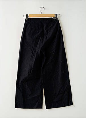 Pantalon 7/8 talie înaltă talie înaltă negru YUGEN femeie