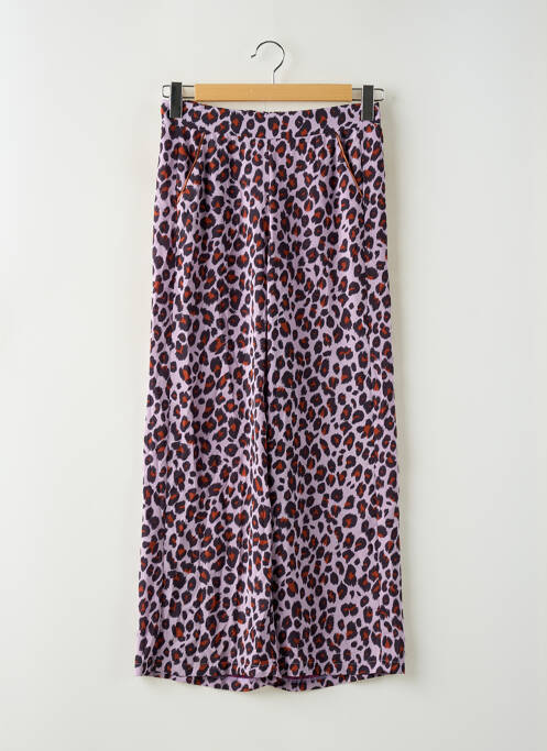 Pantalon larg violet BELLITA femeie