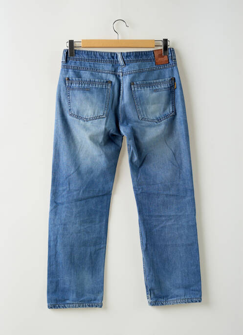 Blugi cu croială dreaptă albastru GENVIET femeie