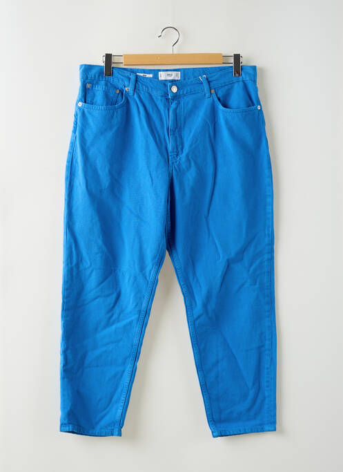 Blugi croială Mom albastru MANGO femeie