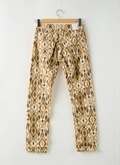 Blugi cu croială slim bej PLEASE femeie